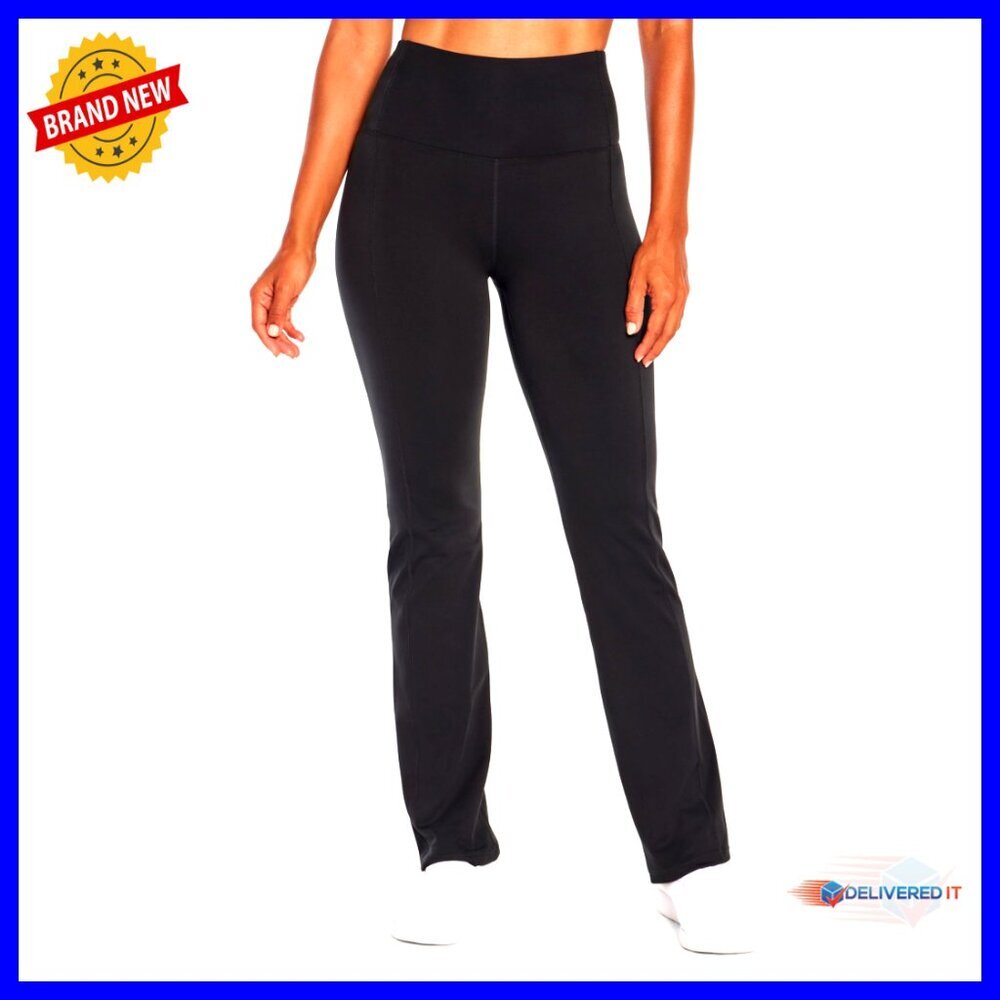 High Rise Tummy Control Bootleg Leggings, 32 Inseam, Workout Yoga Pants